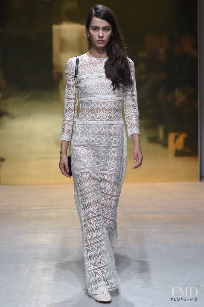 Dakota Dawn featured in  the Kaviar Gauche fashion show for Spring/Summer 2015