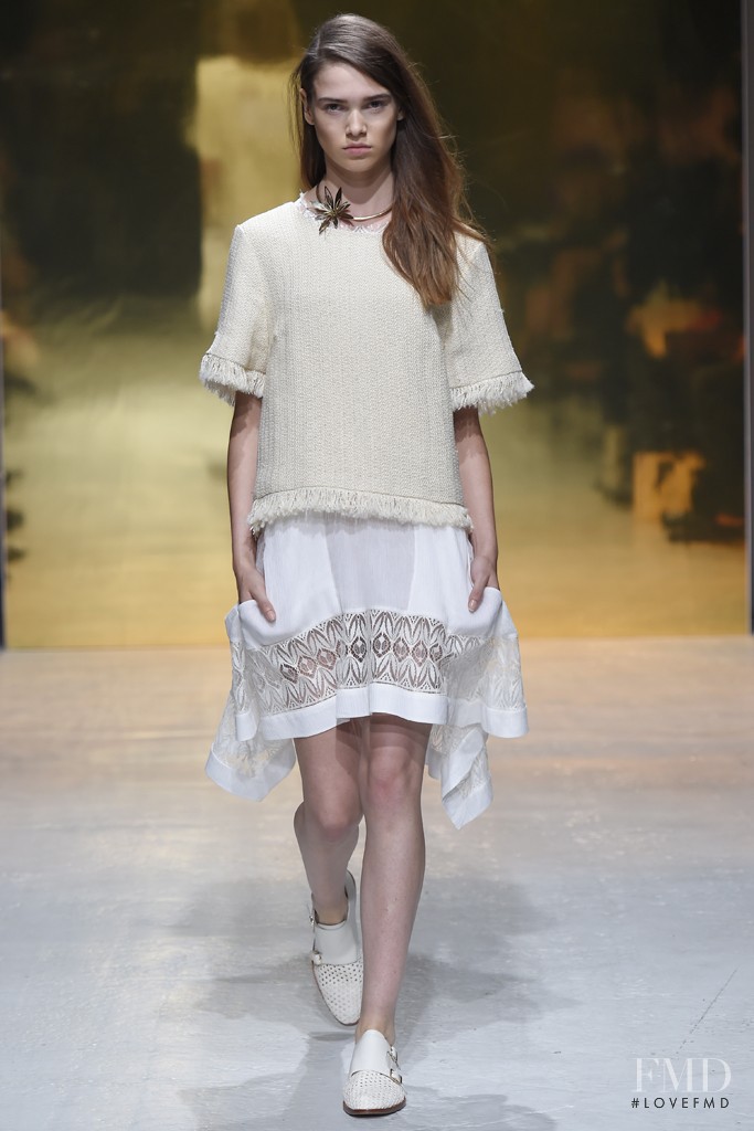Romy de Grijff featured in  the Kaviar Gauche fashion show for Spring/Summer 2015