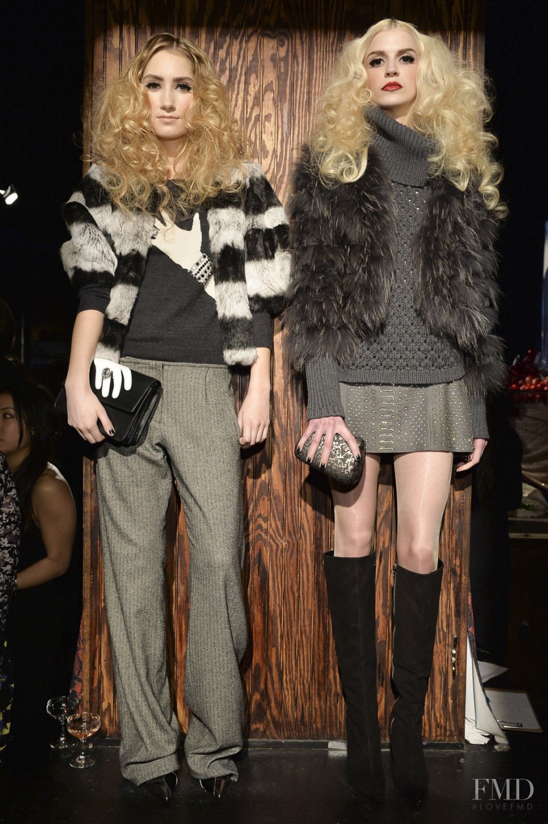 Alice + Olivia fashion show for Autumn/Winter 2014