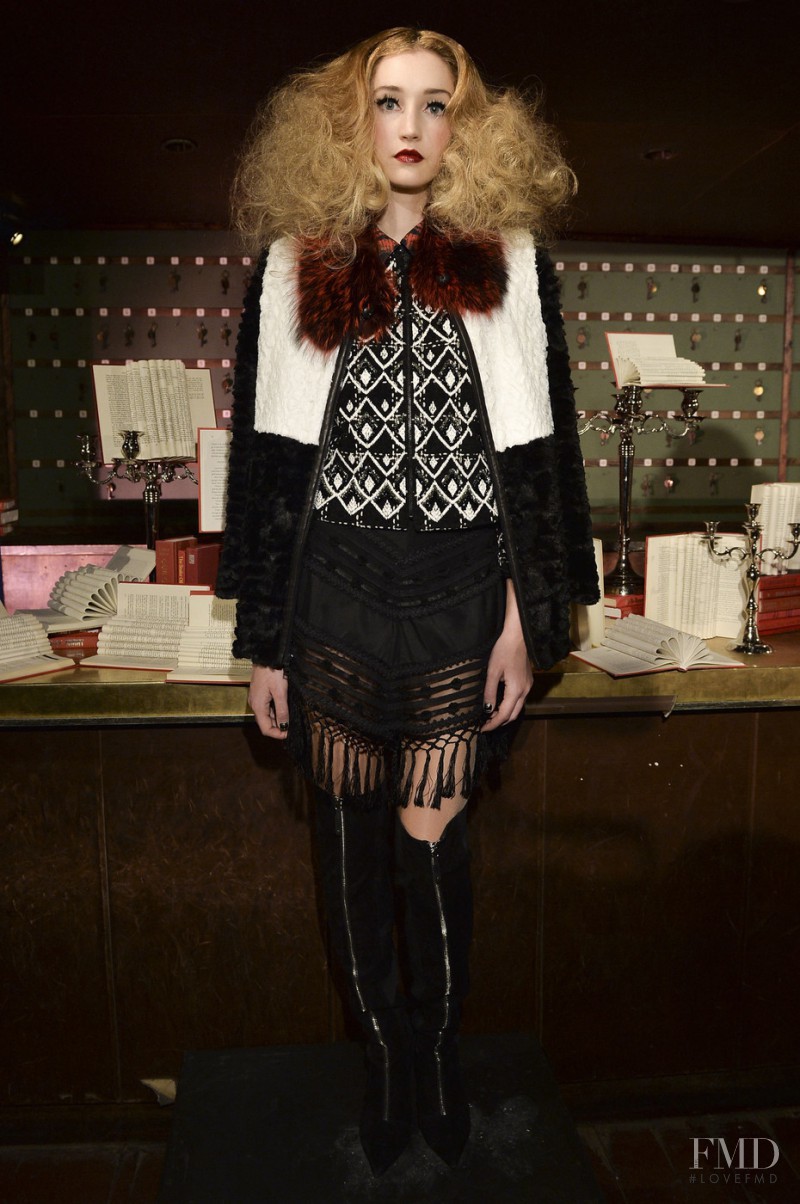 Alice + Olivia fashion show for Autumn/Winter 2014