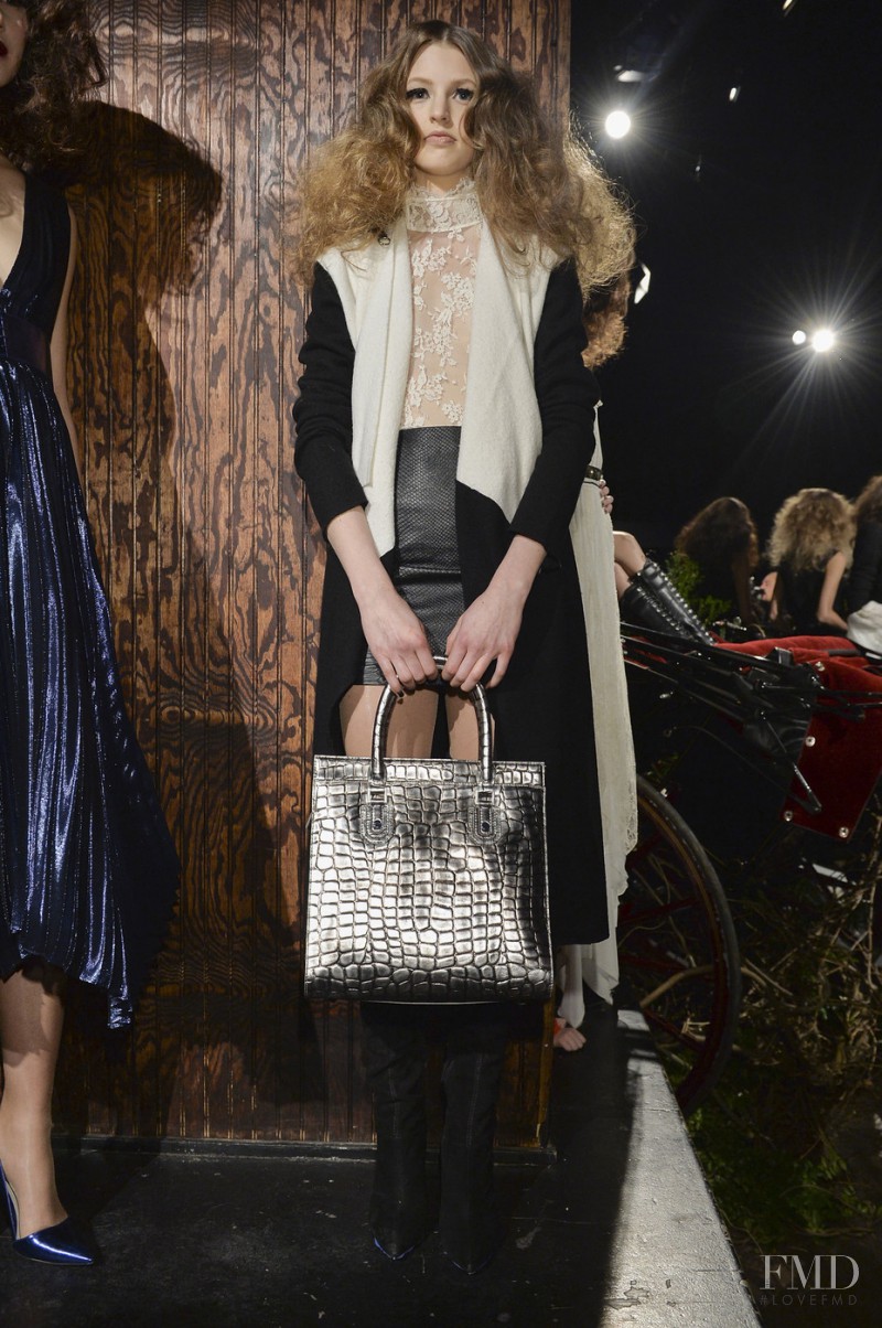 Alice + Olivia fashion show for Autumn/Winter 2014