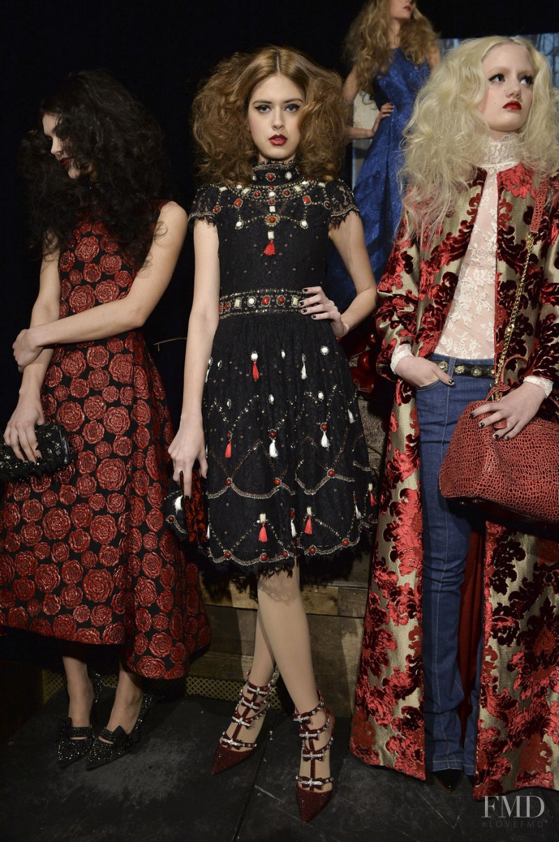 Alice + Olivia fashion show for Autumn/Winter 2014