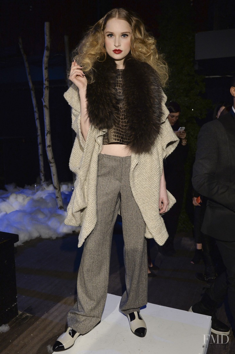 Alice + Olivia fashion show for Autumn/Winter 2014