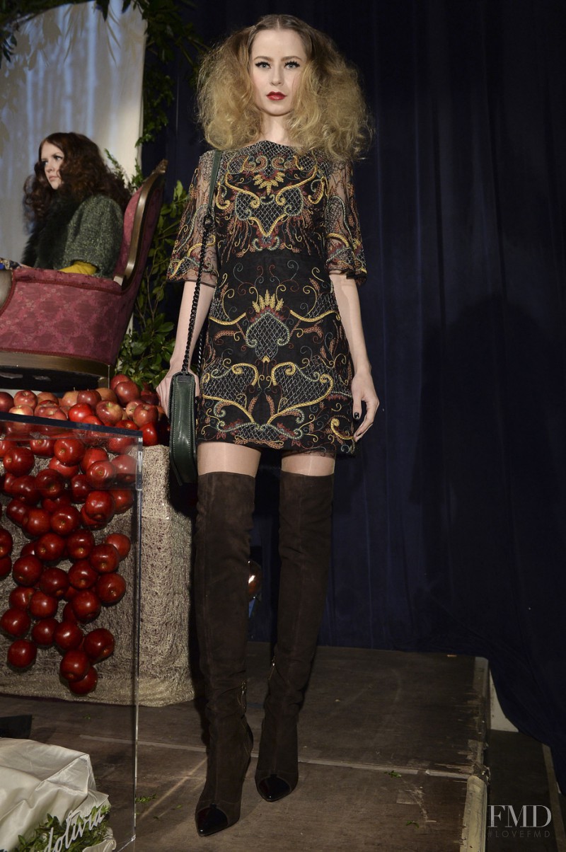 Alice + Olivia fashion show for Autumn/Winter 2014