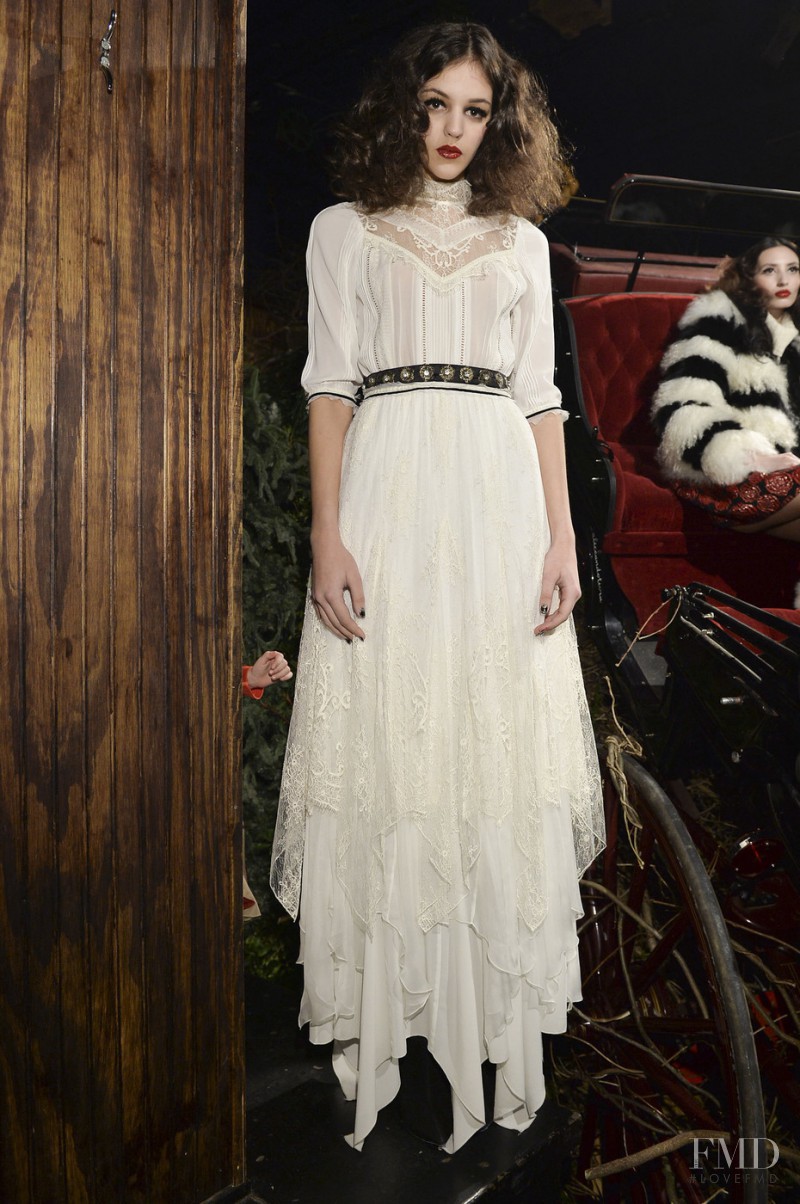 Alice + Olivia fashion show for Autumn/Winter 2014