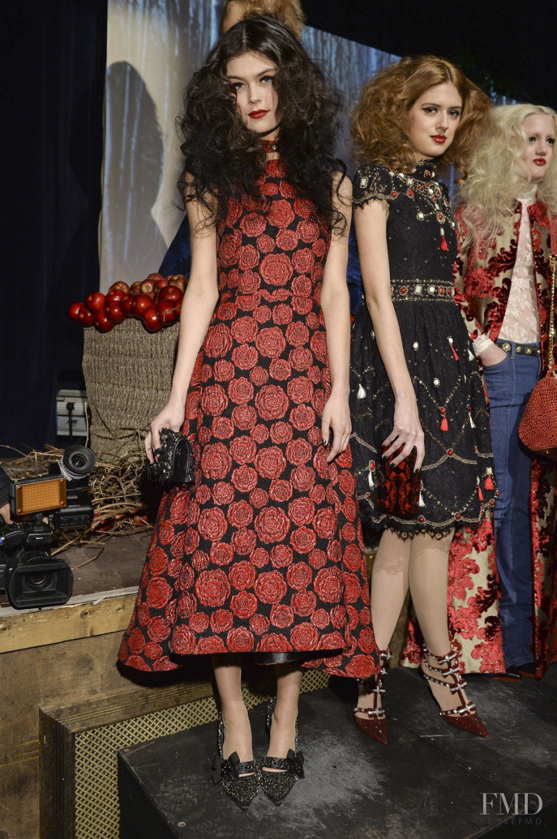 Alice + Olivia fashion show for Autumn/Winter 2014