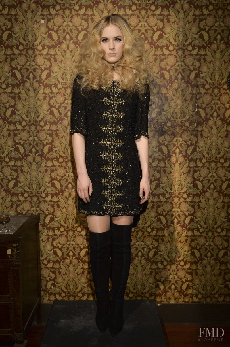 Alice + Olivia fashion show for Autumn/Winter 2014