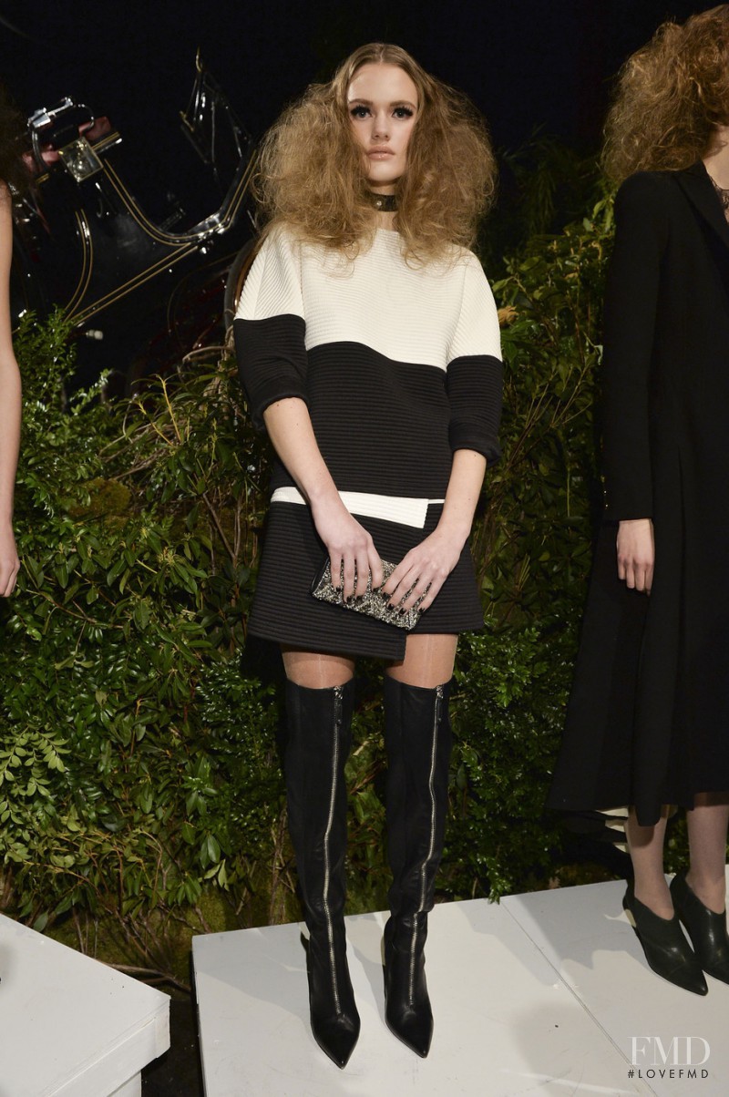 Alice + Olivia fashion show for Autumn/Winter 2014