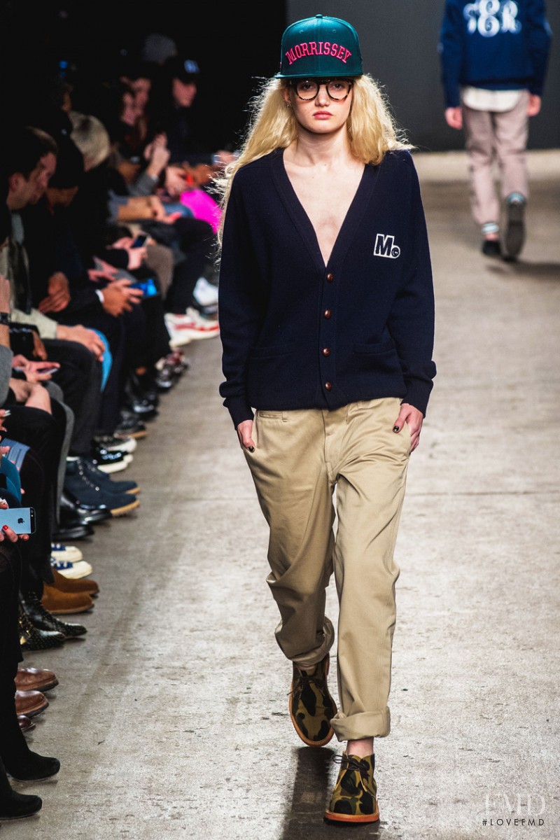Lily Walker featured in  the Mark McNairy New Amsterdam fashion show for Autumn/Winter 2014