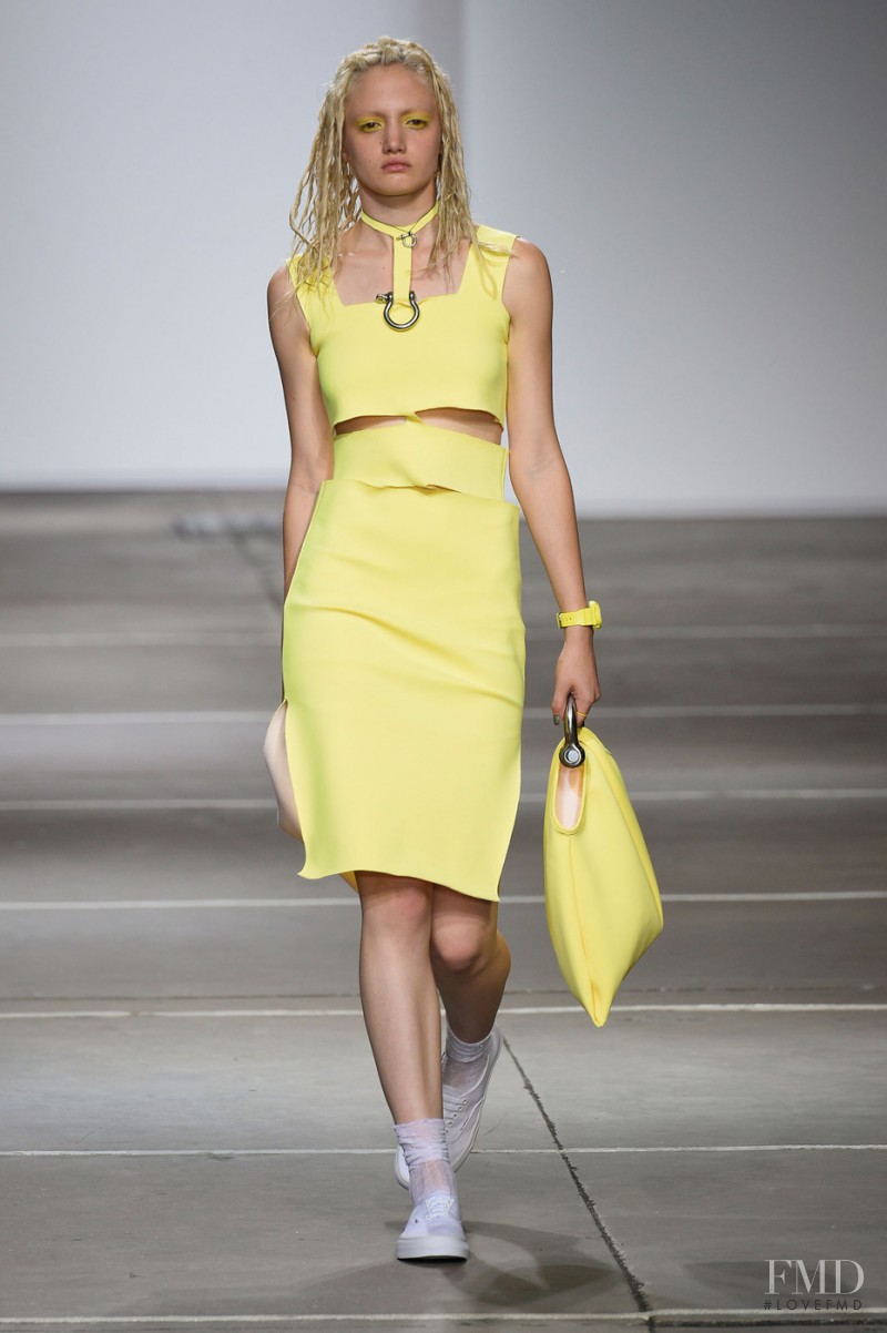 Lily Walker featured in  the Louise Alsop fashion show for Spring/Summer 2015