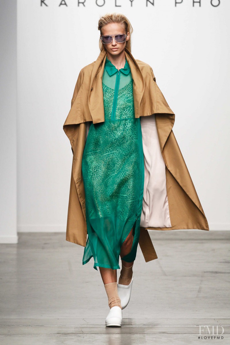 Ella Petrushko featured in  the Karolyn Pho fashion show for Spring/Summer 2015