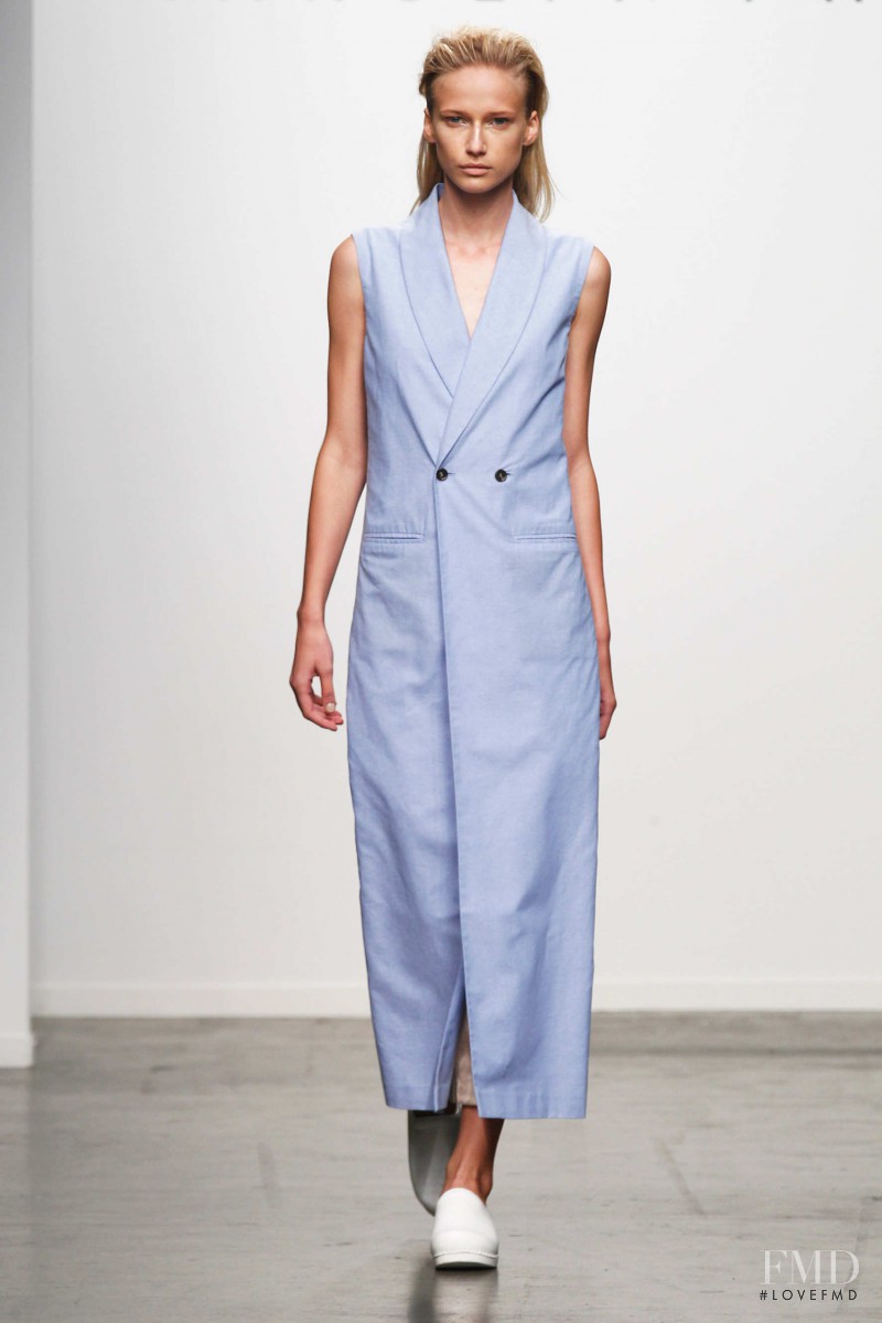 Ella Petrushko featured in  the Karolyn Pho fashion show for Spring/Summer 2015
