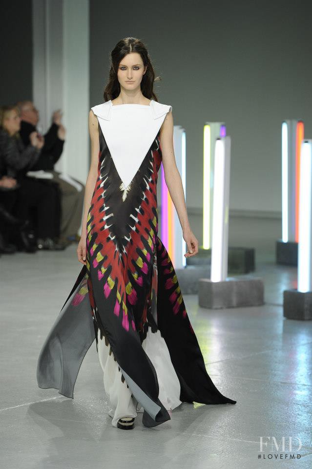 Mackenzie Drazan featured in  the Rodarte fashion show for Autumn/Winter 2013