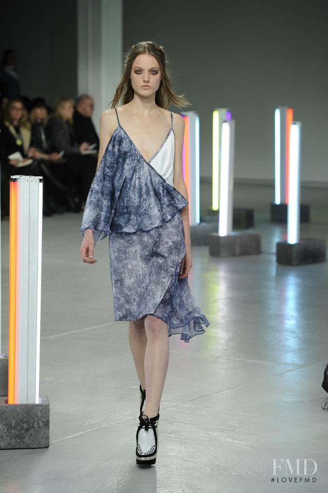 Lieve Dannau featured in  the Rodarte fashion show for Autumn/Winter 2013
