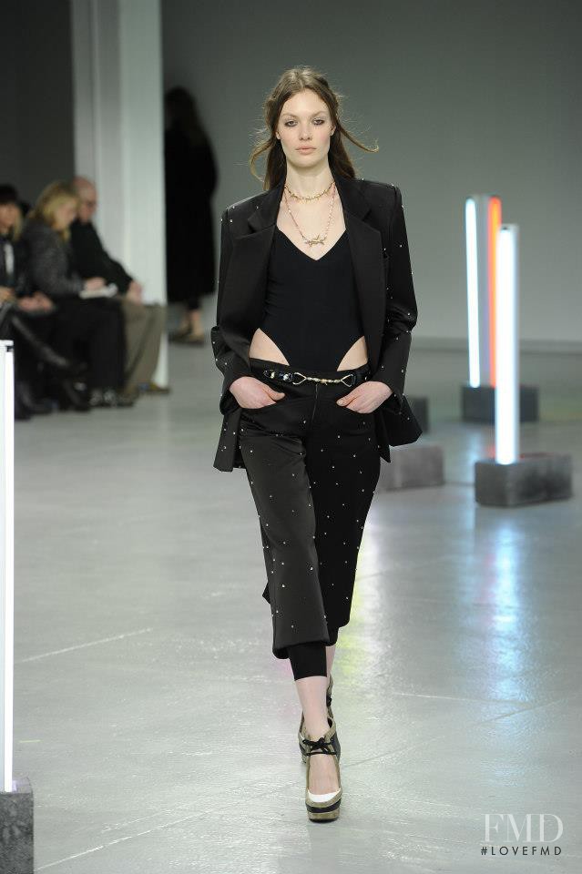 Alexandra Martynova featured in  the Rodarte fashion show for Autumn/Winter 2013