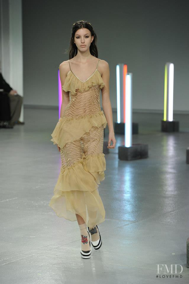 Kate King featured in  the Rodarte fashion show for Autumn/Winter 2013