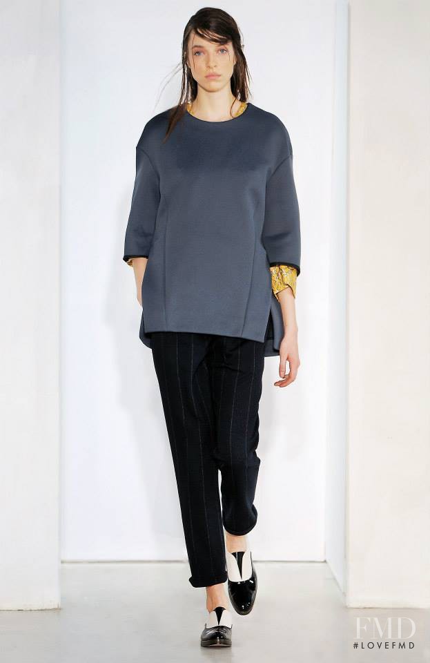 Anna-Maria Nemetz featured in  the Odeeh fashion show for Autumn/Winter 2014