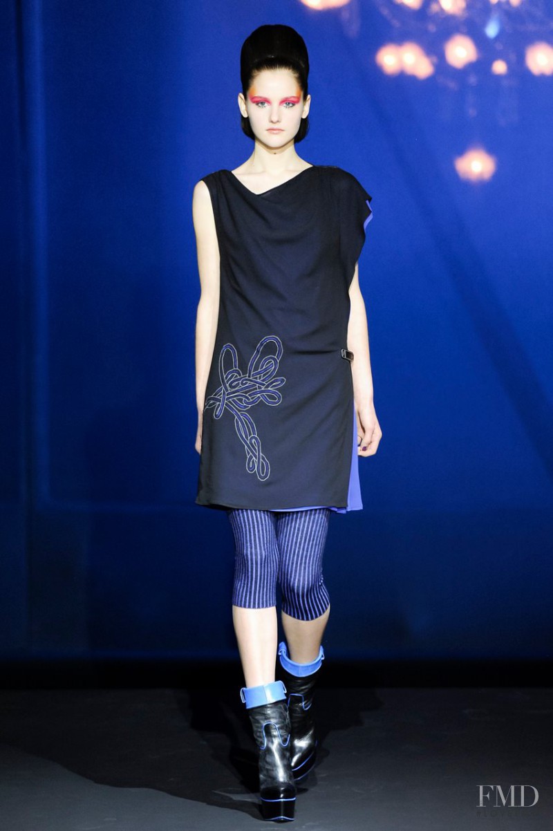 Luba Hryniv featured in  the Wunderkind fashion show for Autumn/Winter 2014