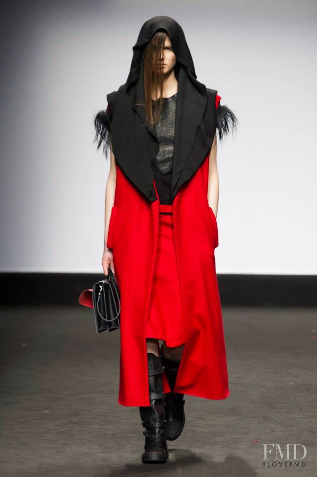 Livia Pillmann featured in  the Fatima Val fashion show for Autumn/Winter 2015