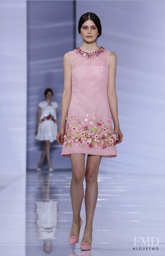 Kim Valerie Jaspers featured in  the Georges Hobeika fashion show for Autumn/Winter 2015