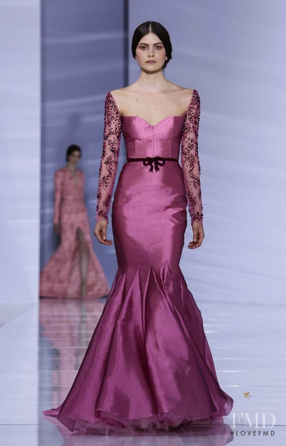 Kim Valerie Jaspers featured in  the Georges Hobeika fashion show for Autumn/Winter 2015