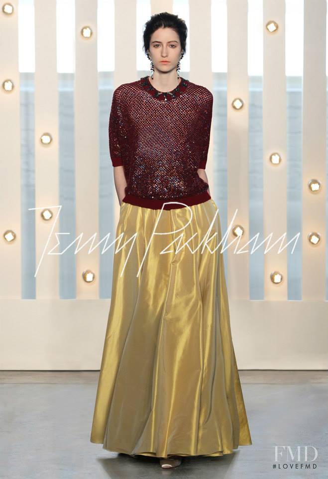 Jenny Packham fashion show for Autumn/Winter 2014