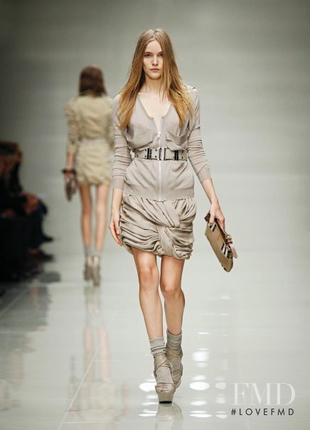 Dorothea Barth Jorgensen featured in  the Burberry Prorsum fashion show for Spring/Summer 2010