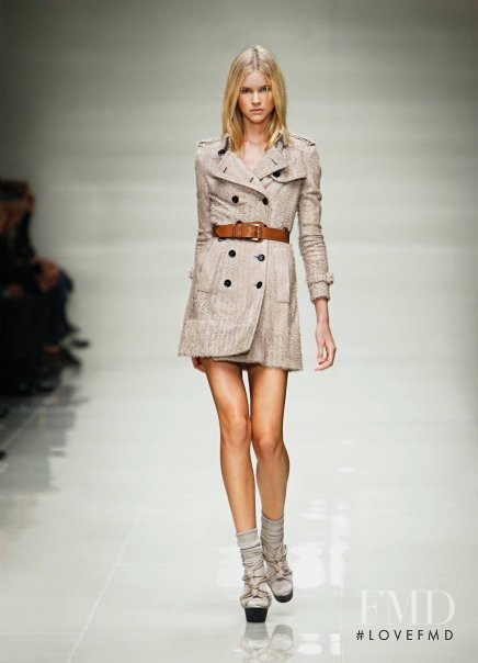 Taylor Kraemer featured in  the Burberry Prorsum fashion show for Spring/Summer 2010