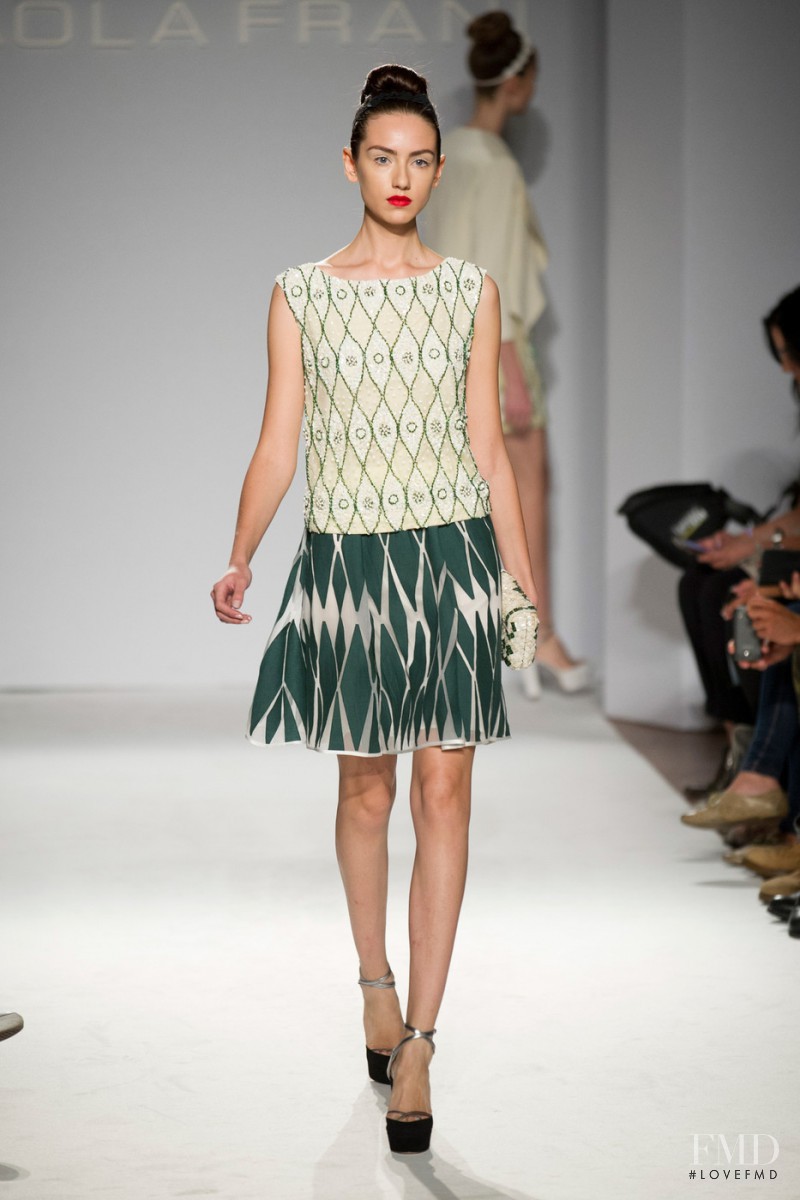 Paola Frani fashion show for Spring/Summer 2014