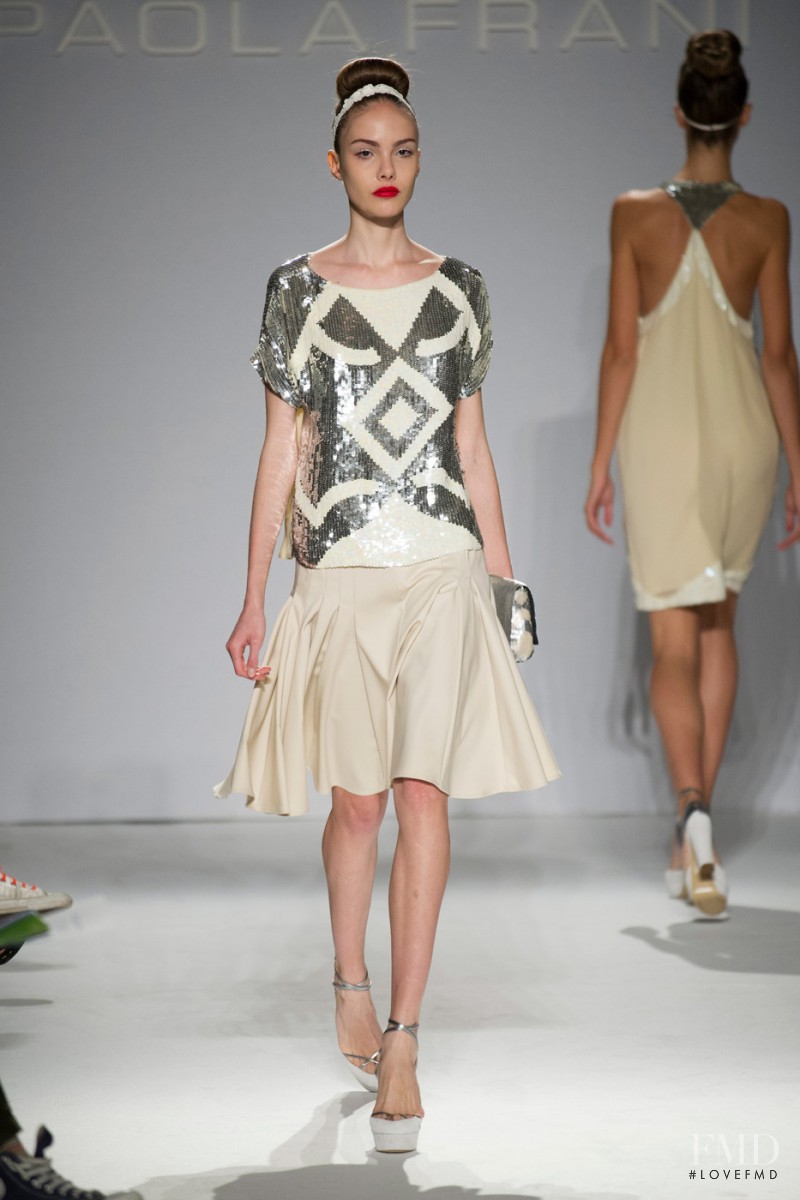 Paola Frani fashion show for Spring/Summer 2014