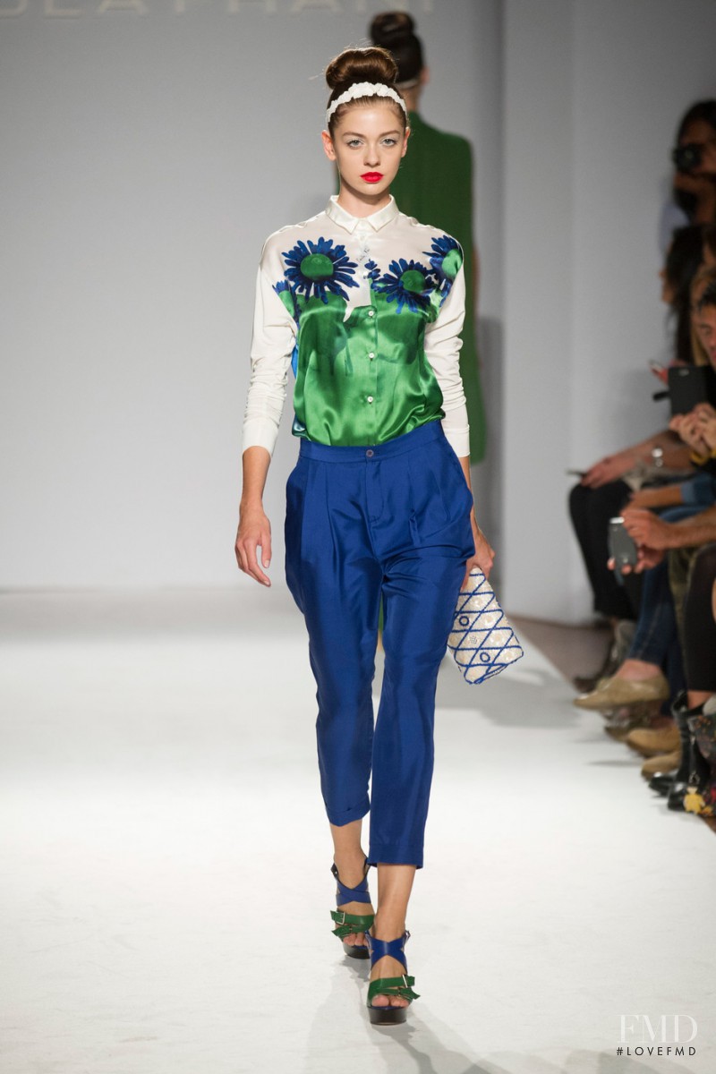 Paola Frani fashion show for Spring/Summer 2014