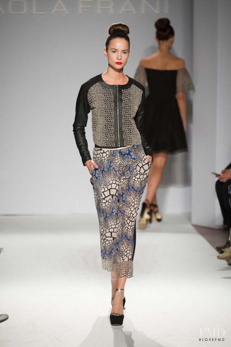 Paola Frani fashion show for Spring/Summer 2014