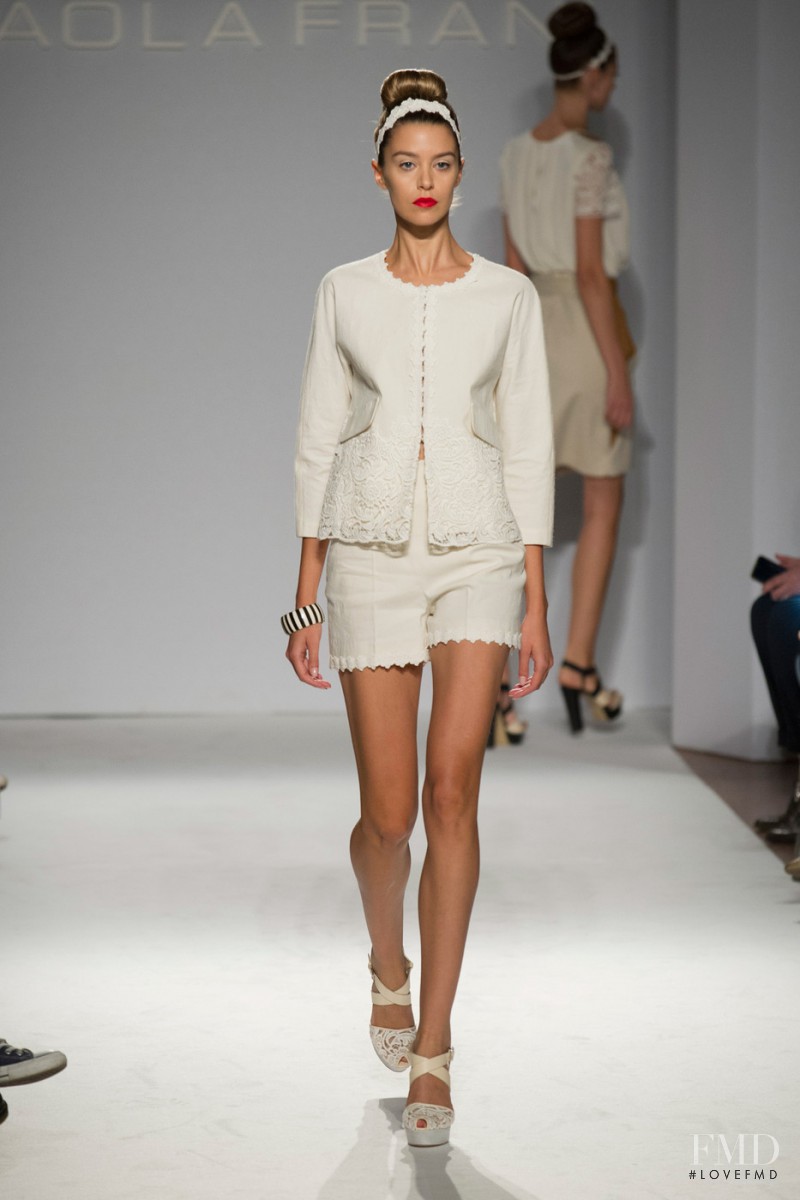 Paola Frani fashion show for Spring/Summer 2014