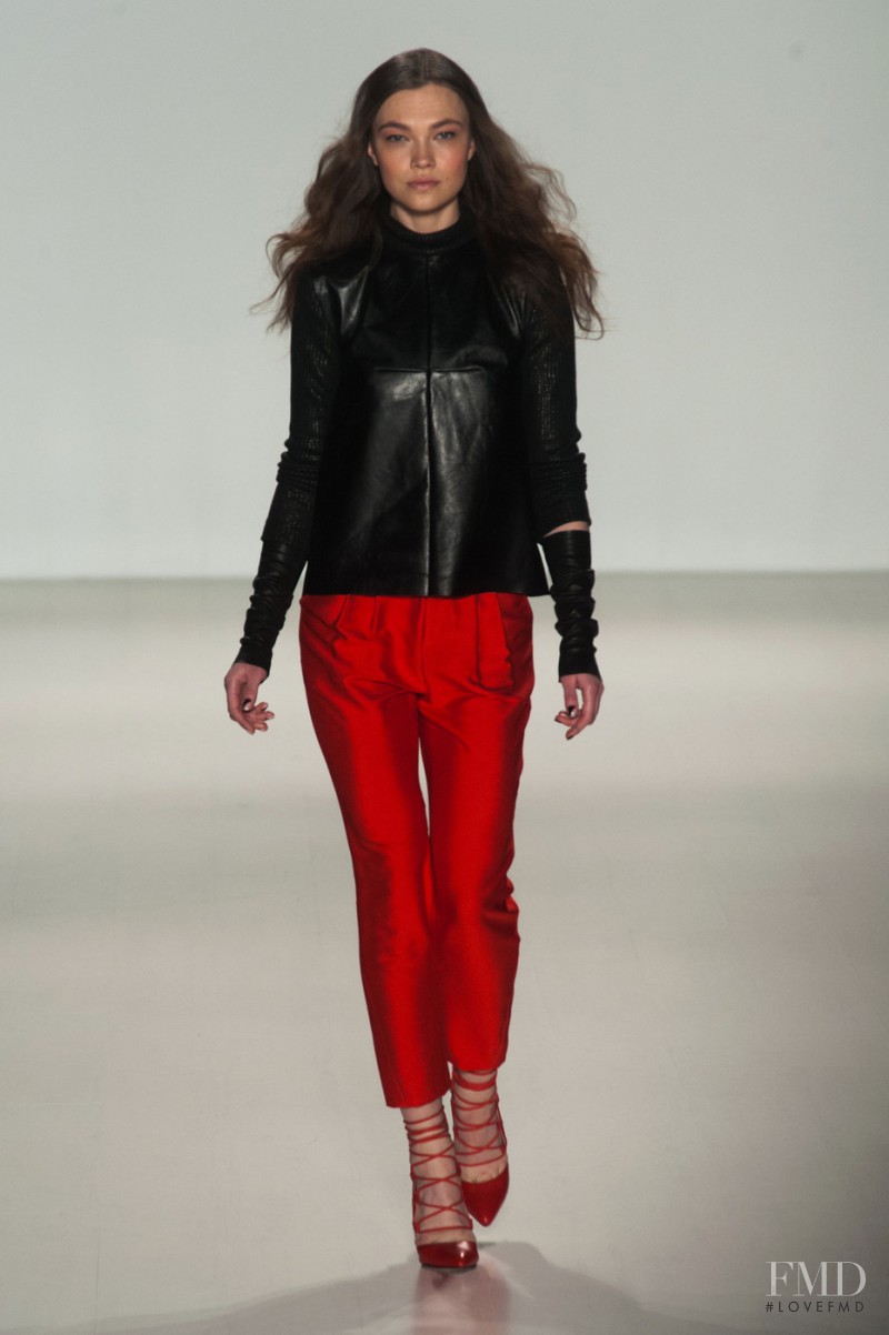 Elina Ivanova featured in  the Marissa Webb fashion show for Autumn/Winter 2014