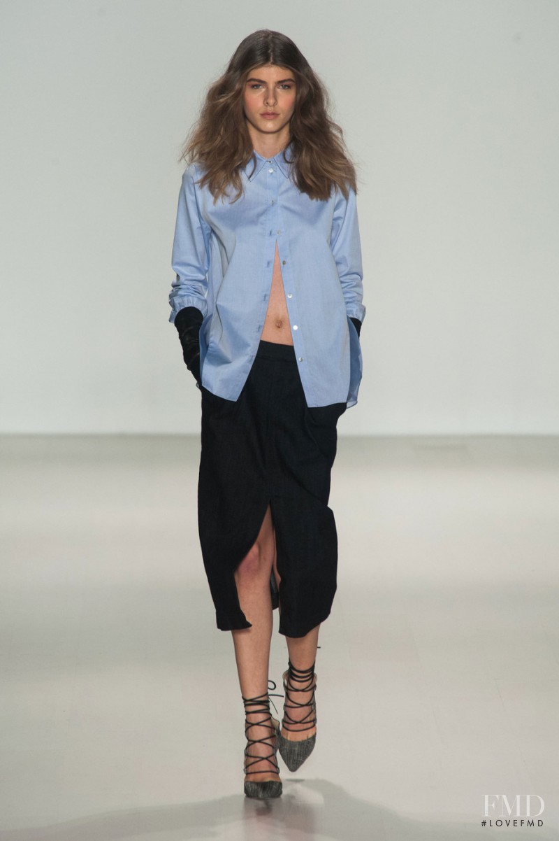 Kristina Andrejevic featured in  the Marissa Webb fashion show for Autumn/Winter 2014