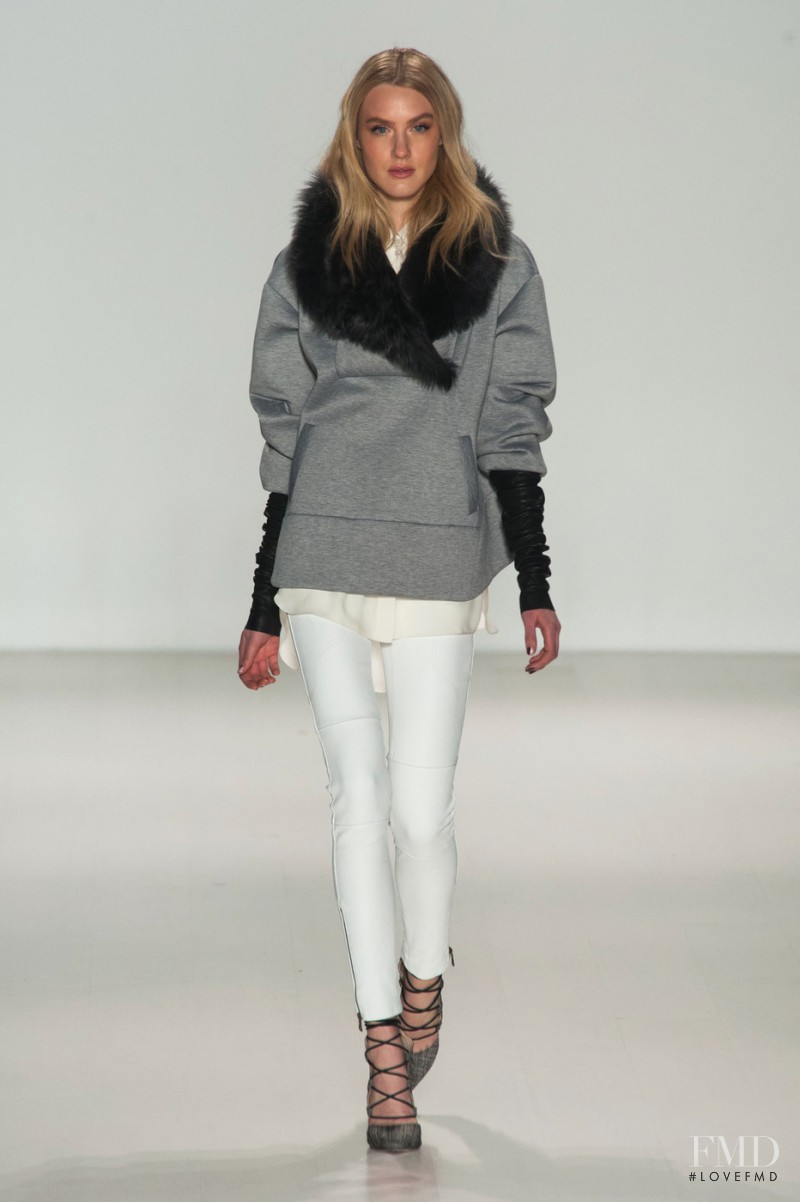 Caroline Mathis featured in  the Marissa Webb fashion show for Autumn/Winter 2014