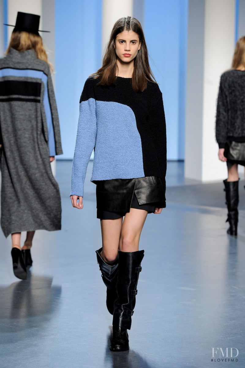 Antonina Petkovic featured in  the Tibi fashion show for Autumn/Winter 2014