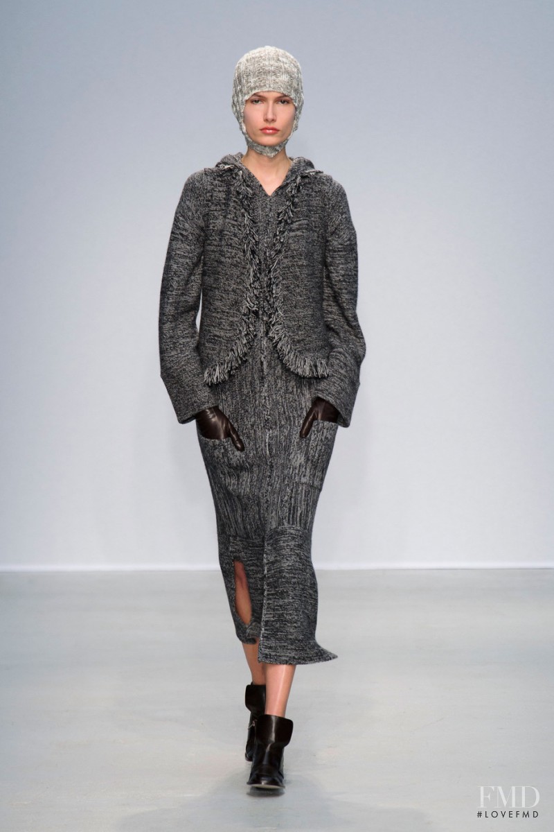 Paulina Kubac featured in  the Allude fashion show for Autumn/Winter 2013