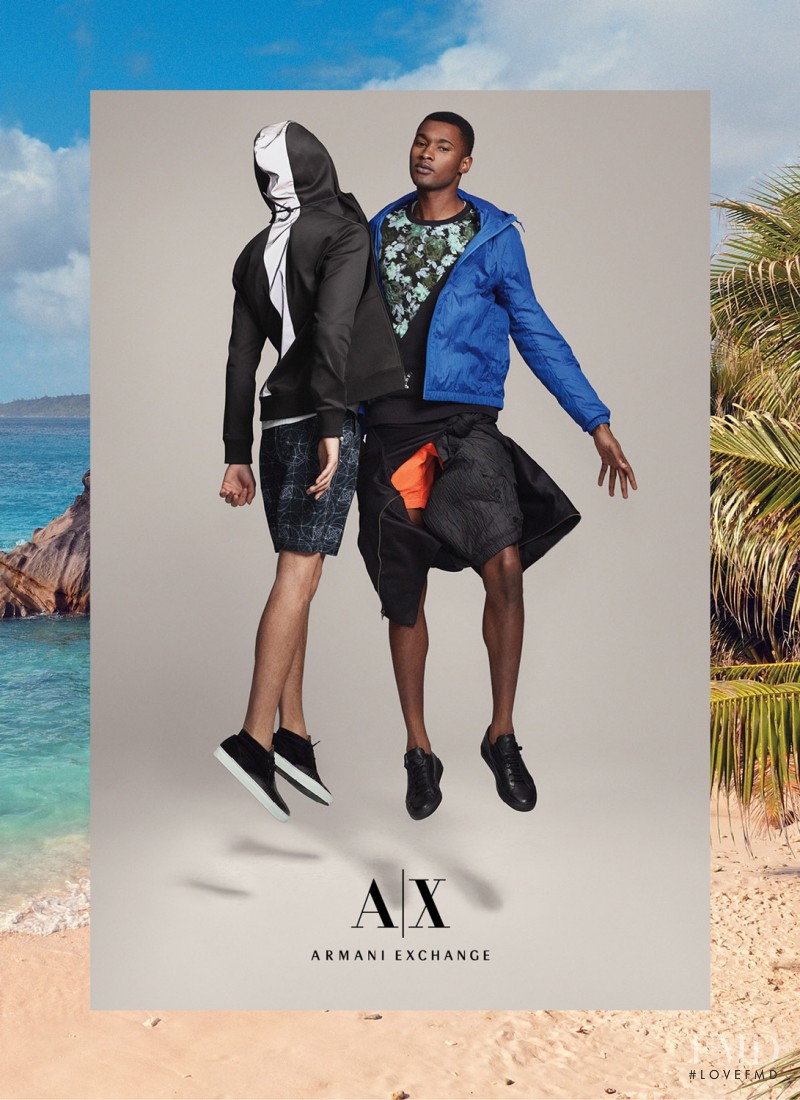 Armani Exchange advertisement for Spring/Summer 2015