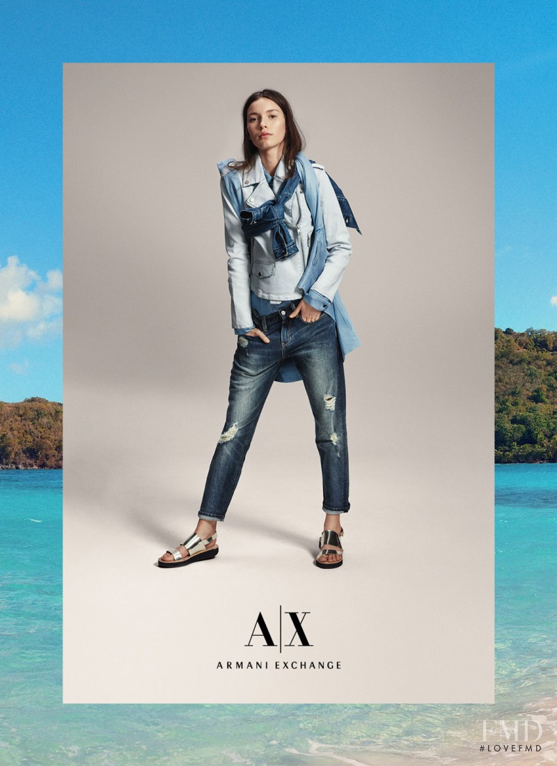 Armani Exchange advertisement for Spring/Summer 2015