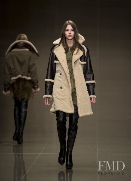 Adina Forizs featured in  the Burberry Prorsum fashion show for Autumn/Winter 2010
