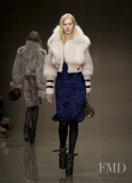 Julia Nobis featured in  the Burberry Prorsum fashion show for Autumn/Winter 2010