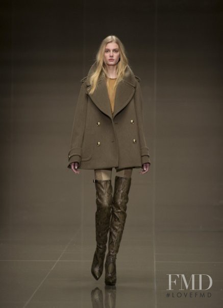 Sigrid Agren featured in  the Burberry Prorsum fashion show for Autumn/Winter 2010