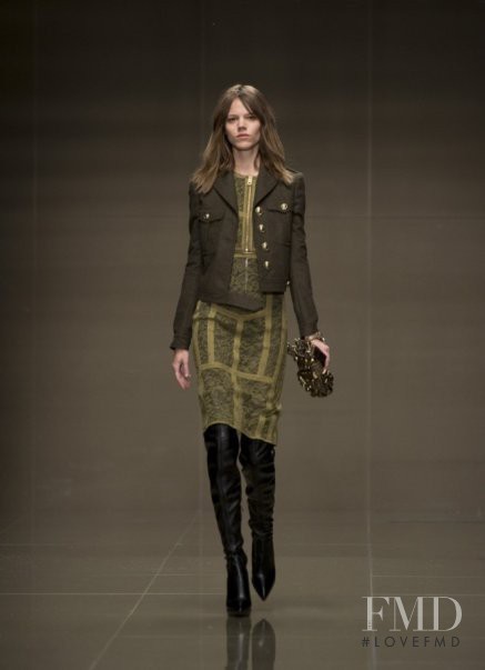 Freja Beha Erichsen featured in  the Burberry Prorsum fashion show for Autumn/Winter 2010