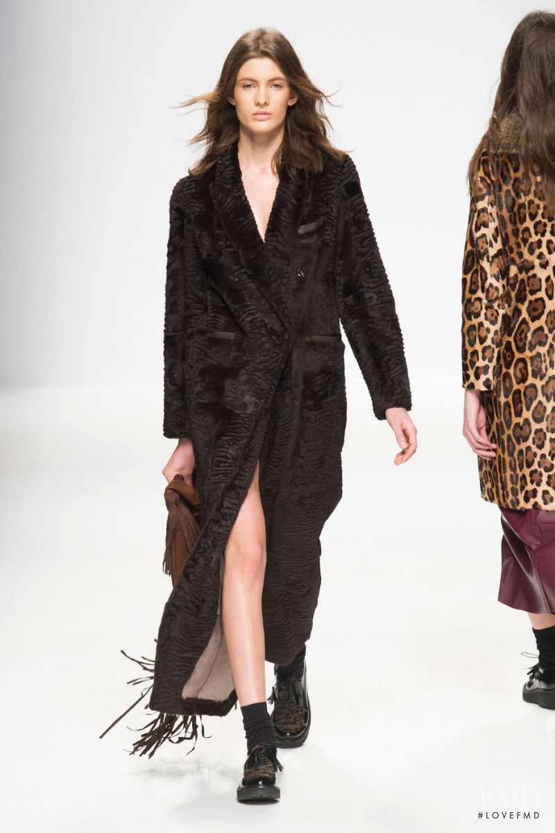 Louise Lefebure featured in  the Simonetta Ravizza fashion show for Autumn/Winter 2015