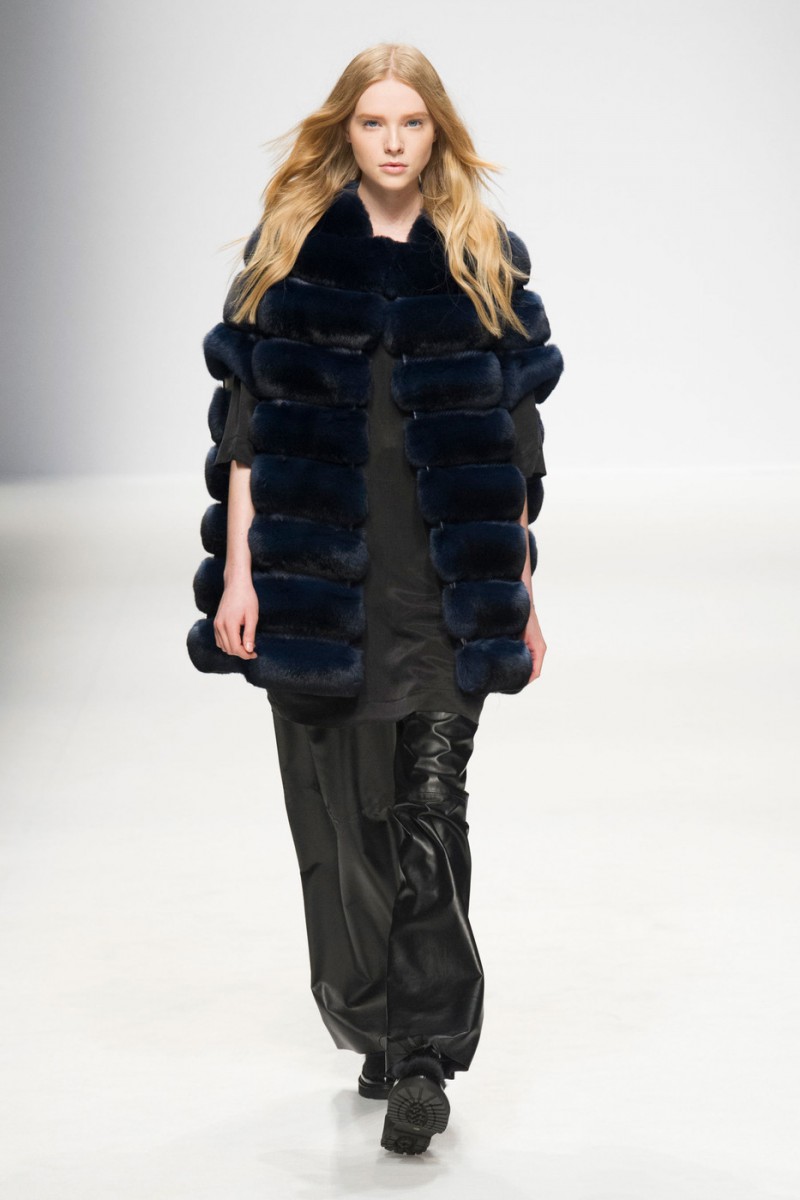 Kimi Nastya Zhidkova featured in  the Simonetta Ravizza fashion show for Autumn/Winter 2015