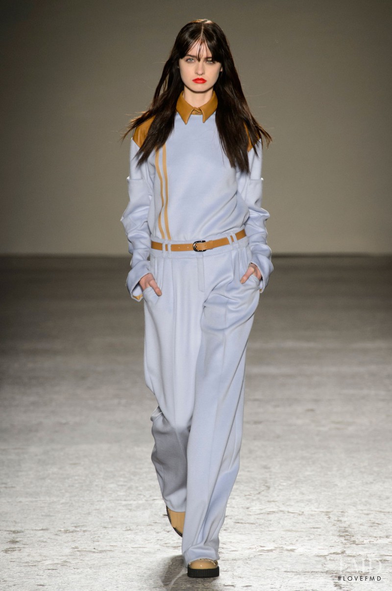 Baylee Soles featured in  the Cristiano Burani fashion show for Autumn/Winter 2015