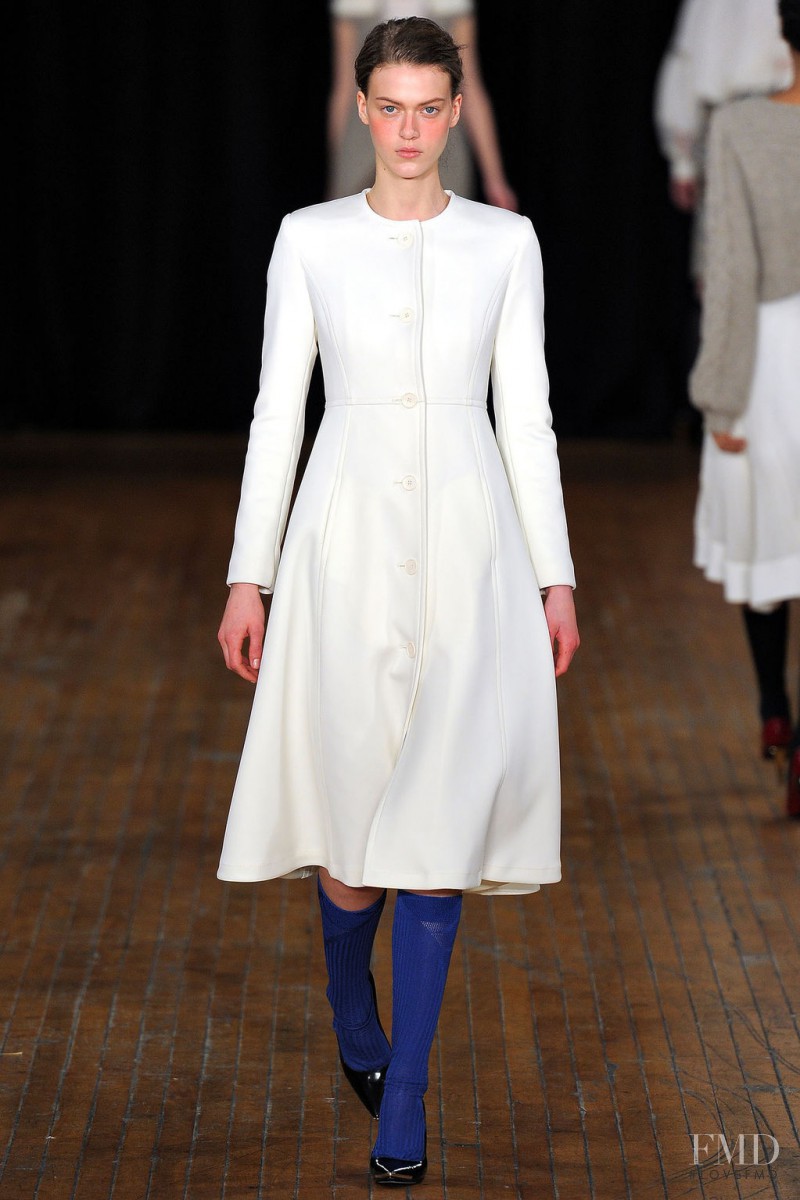 Tess Hellfeuer featured in  the Philosophy di Lorenzo Serafini fashion show for Autumn/Winter 2013