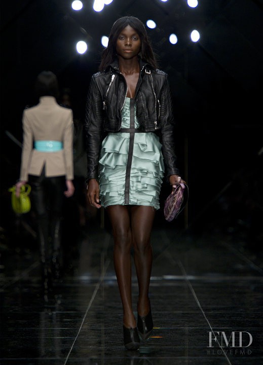 Jeneil Williams featured in  the Burberry Prorsum fashion show for Spring/Summer 2011