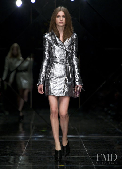 Tali Lennox featured in  the Burberry Prorsum fashion show for Spring/Summer 2011